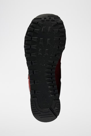 Baskets en nubuck 574 - Rouge