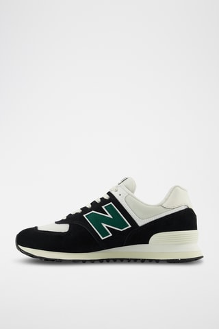 Baskets en nubuck 574 - Noir