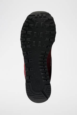 Baskets en nubuck 574 - Bordeaux