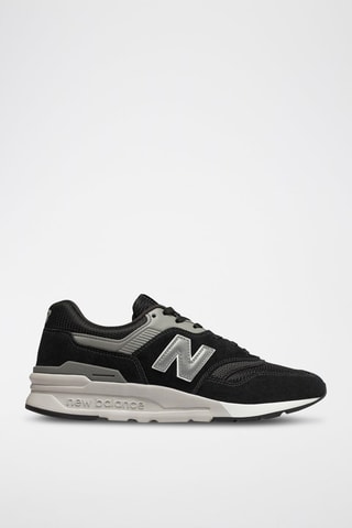 Baskets en cuir MTZ - Noir et gris