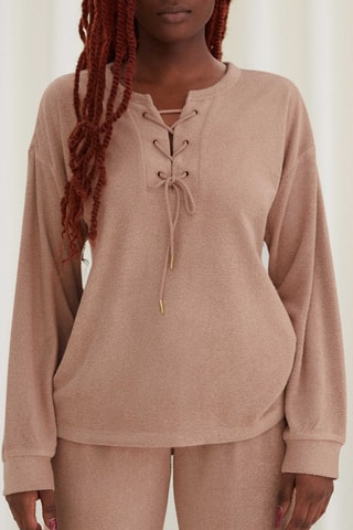 Top de pijama Edward - Bege