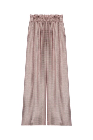 Zijden Broek Beige