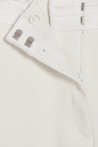 Getailleerde Broek Wit
