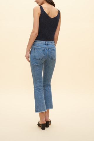 7/8 Jeans Bootcut Blauw
