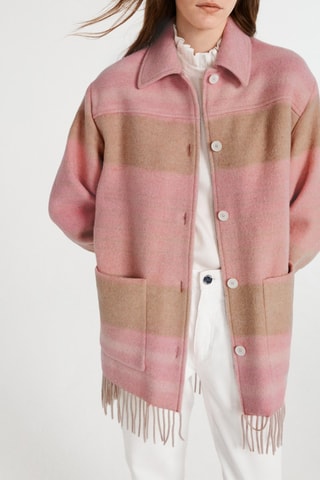 Manteau en laine - Rose