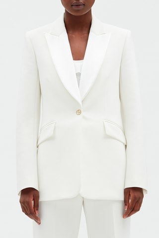 Veste de tailleur - Blanc