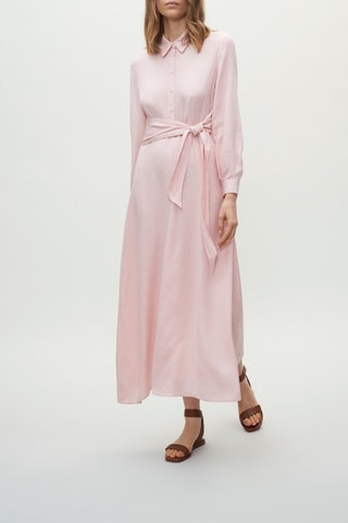 Blouse-jurk Poederroze