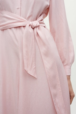 Blouse-jurk Poederroze