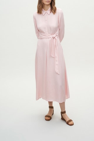 Blouse-jurk Poederroze