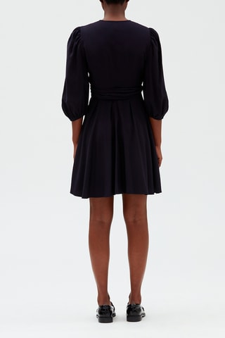 Wikkeljurk Marineblauw