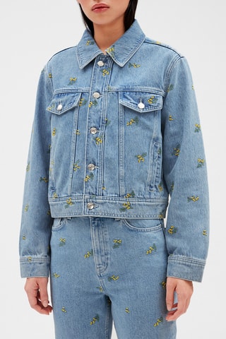 Spijkerjack. Blauw