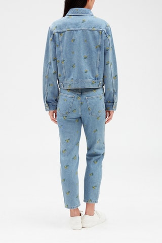 Spijkerjack. Blauw