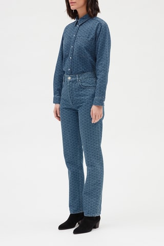 Blouse Blauw