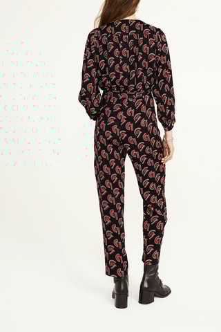 Jumpsuit Zwart en Rood
