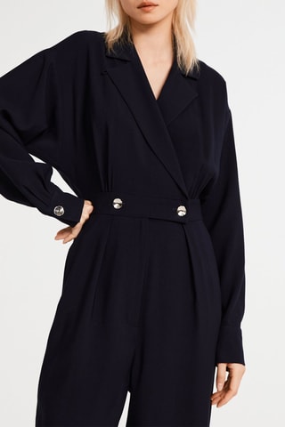 Jumpsuit Marineblauw