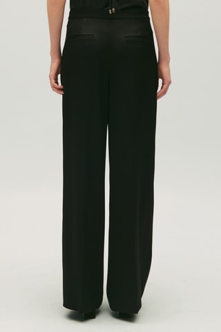 Broek Hoge Taille - Zwart