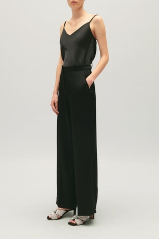 Broek Hoge Taille - Zwart