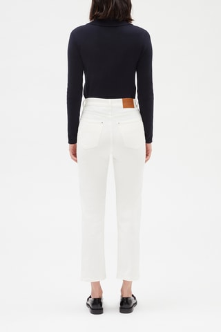 Rechte Jeans Wit