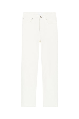 Rechte Jeans Wit