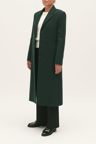 Wollen Jas - Groen