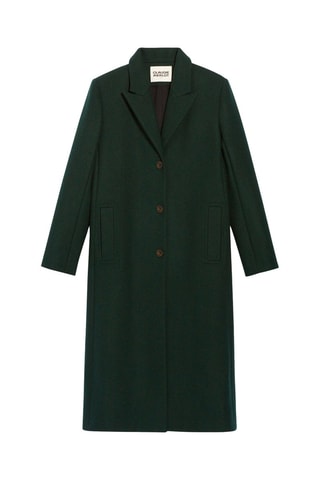 Wollen Jas - Groen
