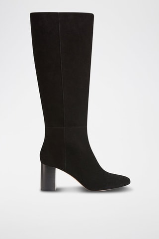 Nubuck Laarzen - Zwart