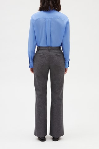 Wollen Broek Grijs