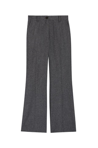 Wollen Broek Grijs