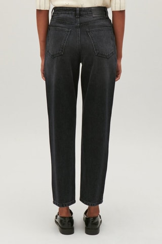 Jeans Hoge Taille - Antraciet