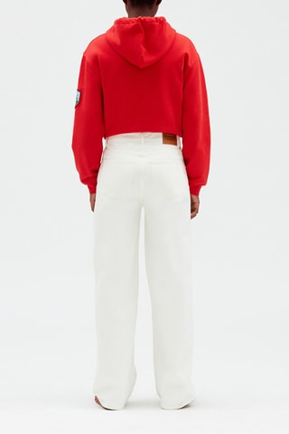 Wijde Jeans Wit