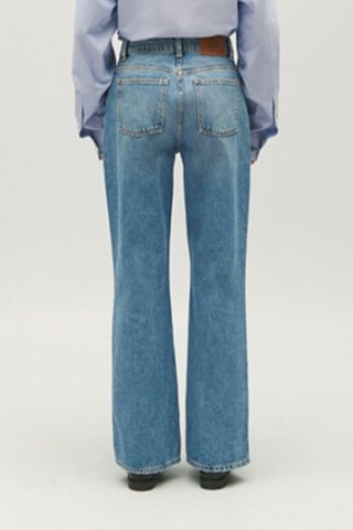 Rechte Jeans - Blauw