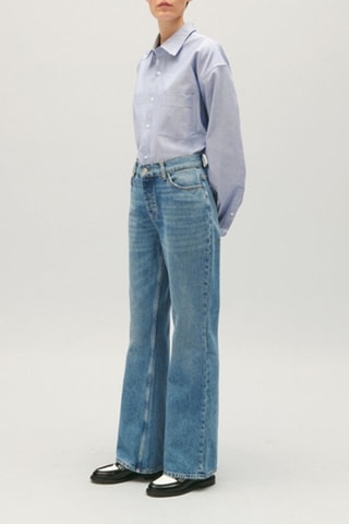 Rechte Jeans - Blauw