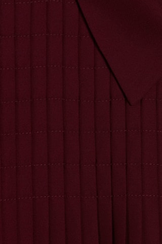 Blouse-jurk - Bordeauxrood