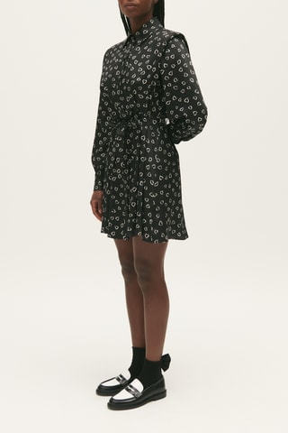 Blouse-jurk - Zwart