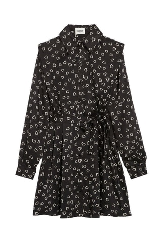 Blouse-jurk - Zwart