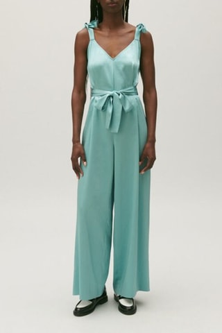 Jumpsuit - Zeegroen