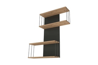 Etagère murale 4 niveaux Destan - 65 x 96 x 19 cm