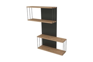 Etagère murale 4 niveaux Destan - 65 x 96 x 19 cm