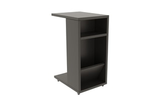 Table d'appoint Anthracite - 30 x 63 x 40 cm 
