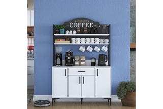 Buffet de cuisine 4 portes JE130 - 120 x 183,6 x 40 cm