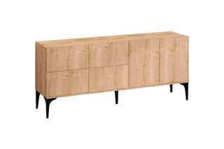 Bahut 6 portes - 180 x 40 x 80 cm
