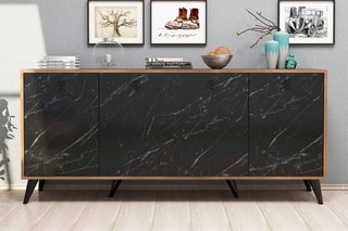 Buffet 4 portes - 180 x 80 x 45 cm