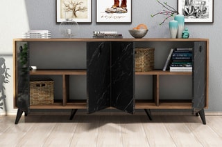 Buffet 4 portes - 180 x 80 x 45 cm
