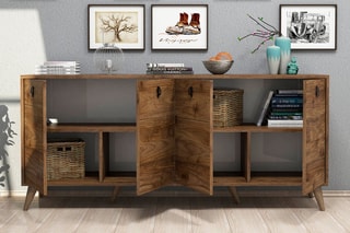 Bahut 4 portes - 180 x 45 x 80,8 cm