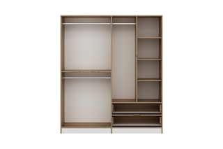 Armoire Elina - 185 x 208 x 52 cm