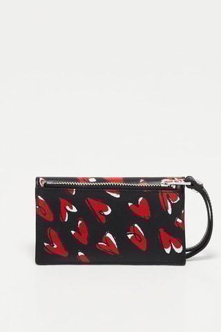 Pochette en cuir - Noir