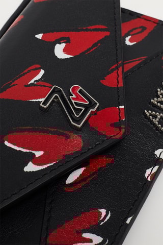Pochette en cuir - Noir