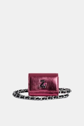 Pochette en cuir - Rose