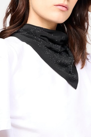 Bandana en soie - Noir