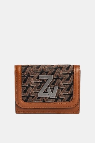 Porte-monnaie en cuir - Marron